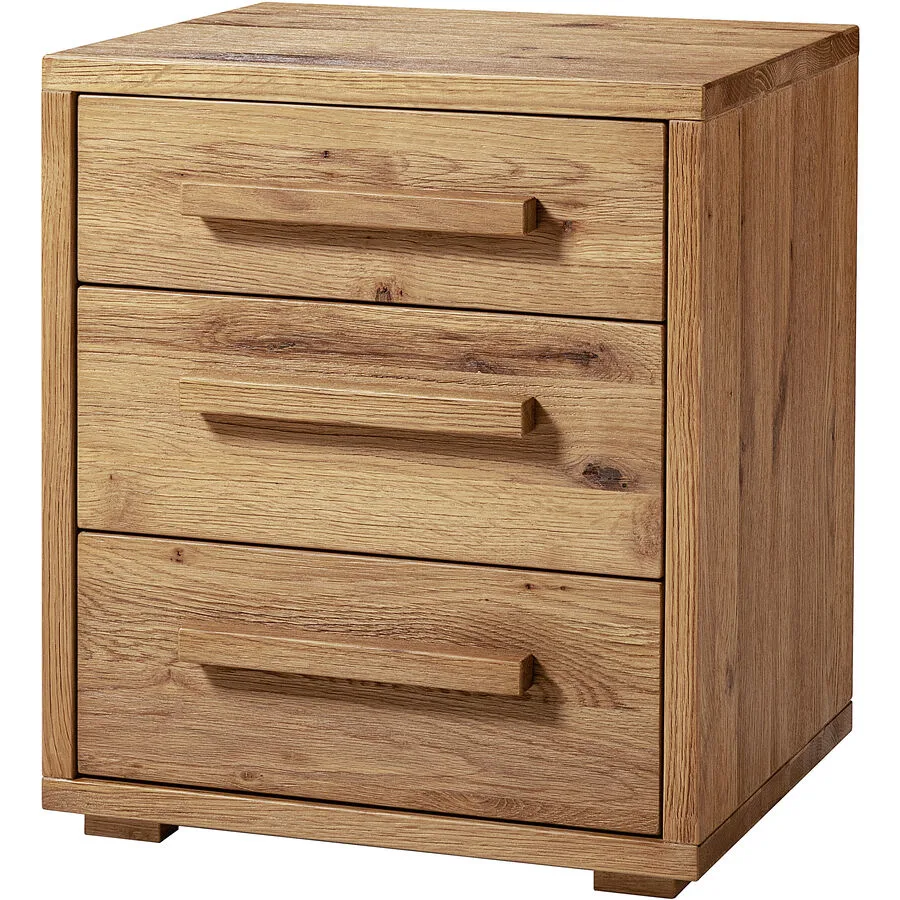 Hasena Nachttisch Turina Wildeiche Holz B 50 H 57 cm