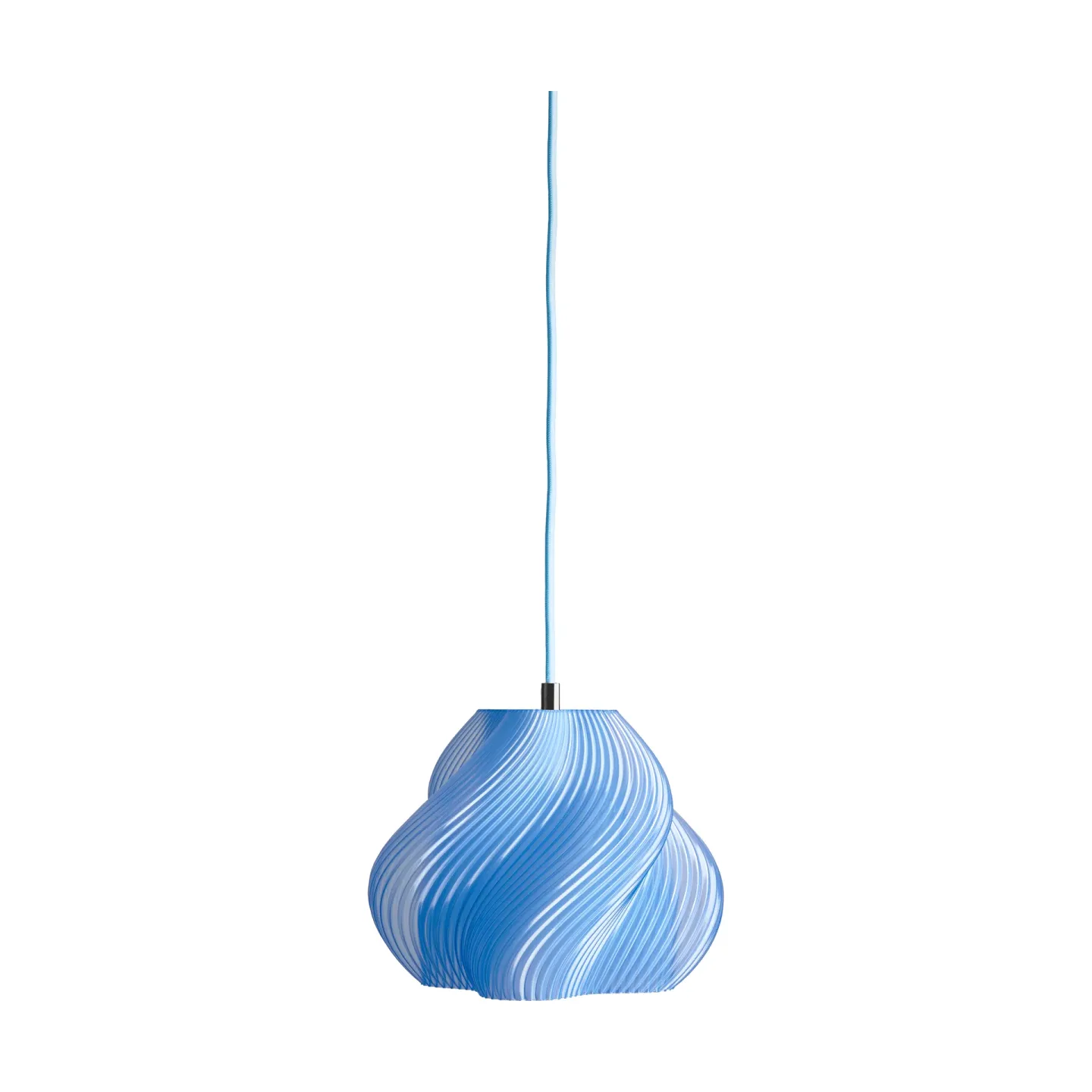 Crème Atelier Soft Serve Pendelleuchte Blueberry sorbet-brass, 01, 20 cm