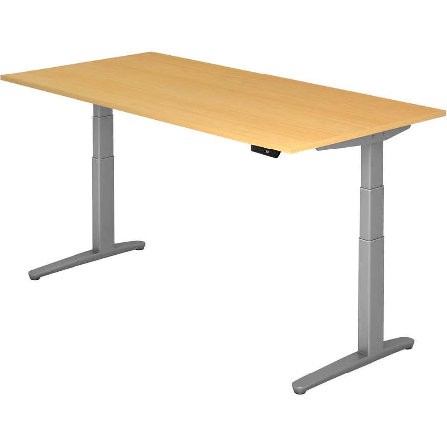 Schreibtisch Office Buche Dekor Holzwerkstoff B 200 T 100 cm