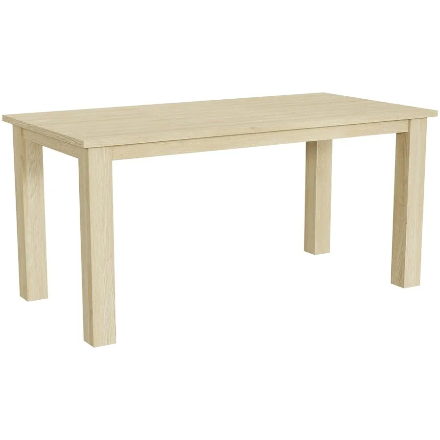 Esstisch Massivo Braun Holz 160 cm - Farbe: Asteiche
