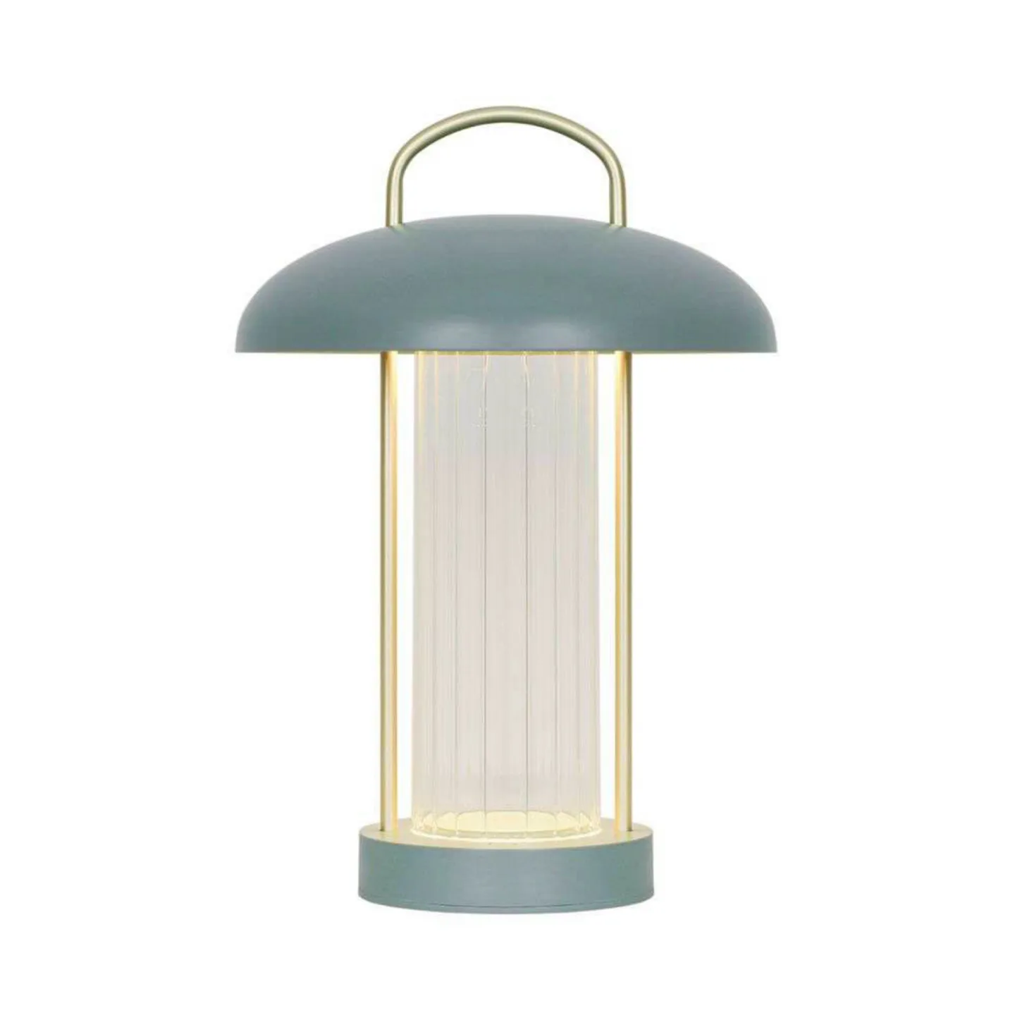 Mirano bærbar bordlampe Støvet grøn - Nordlux - Stue - Skandinavisk - Metal - Med skærm