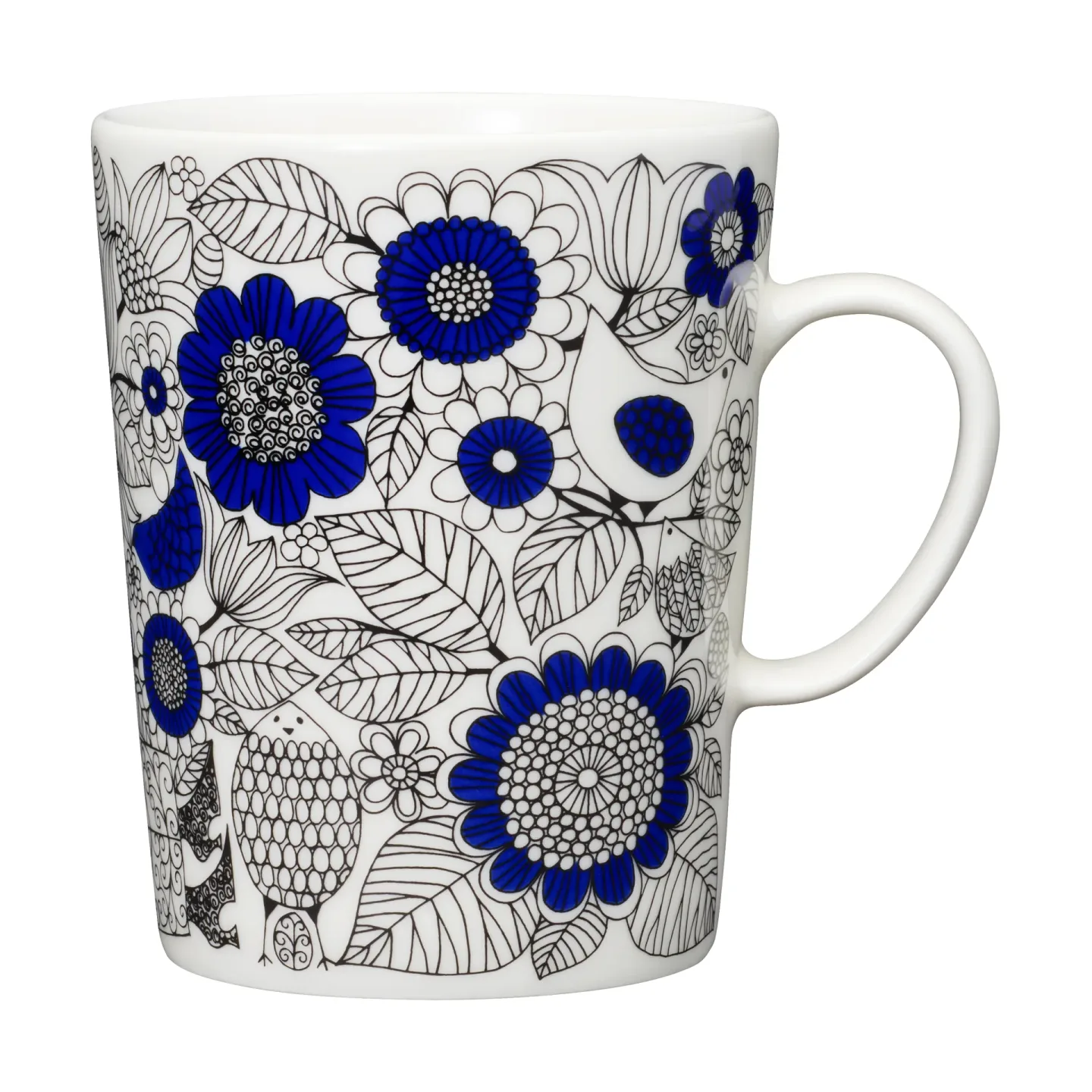 Arabia Pastoraali Tasse 50 cl Blau-weiß