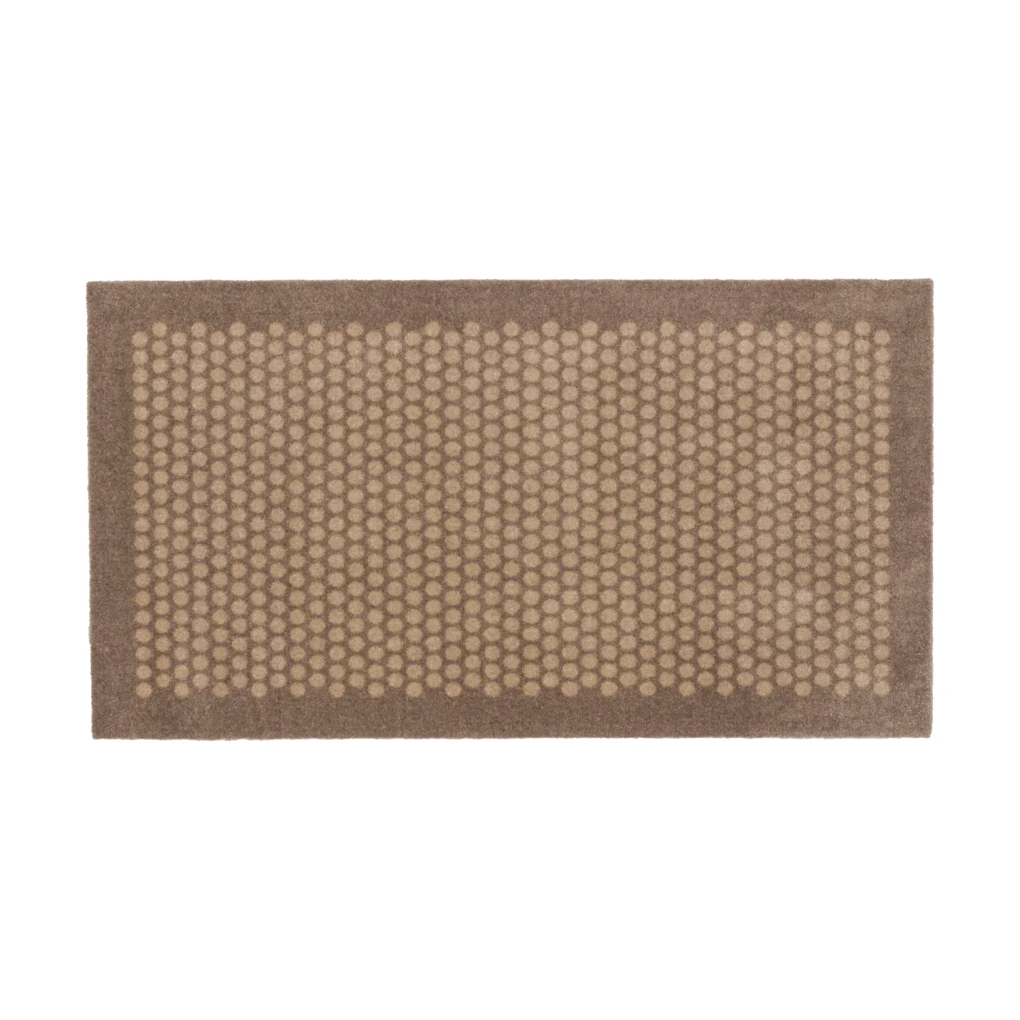 tica copenhagen Dot gångmatta Sand, 67x120 cm