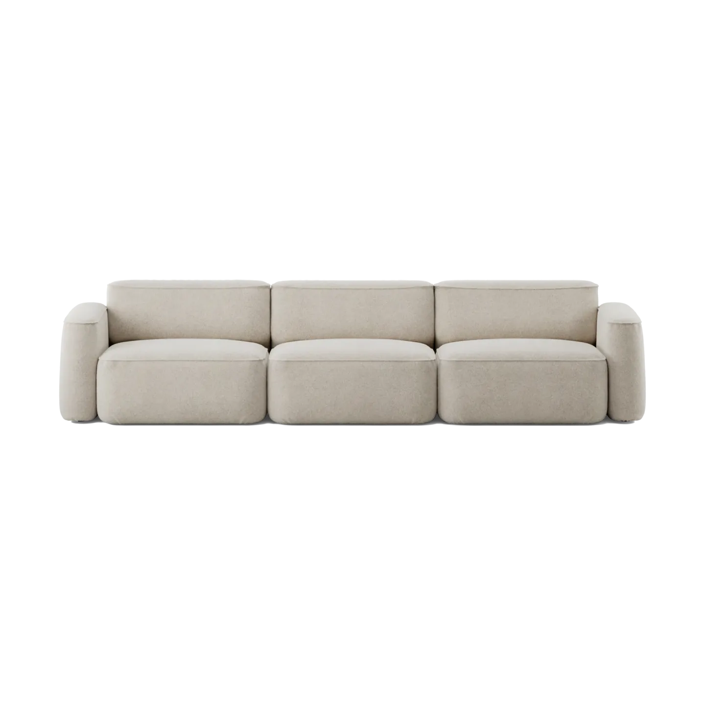 Massproductions Patch 3-sits soffa Spiral 21 Chalk