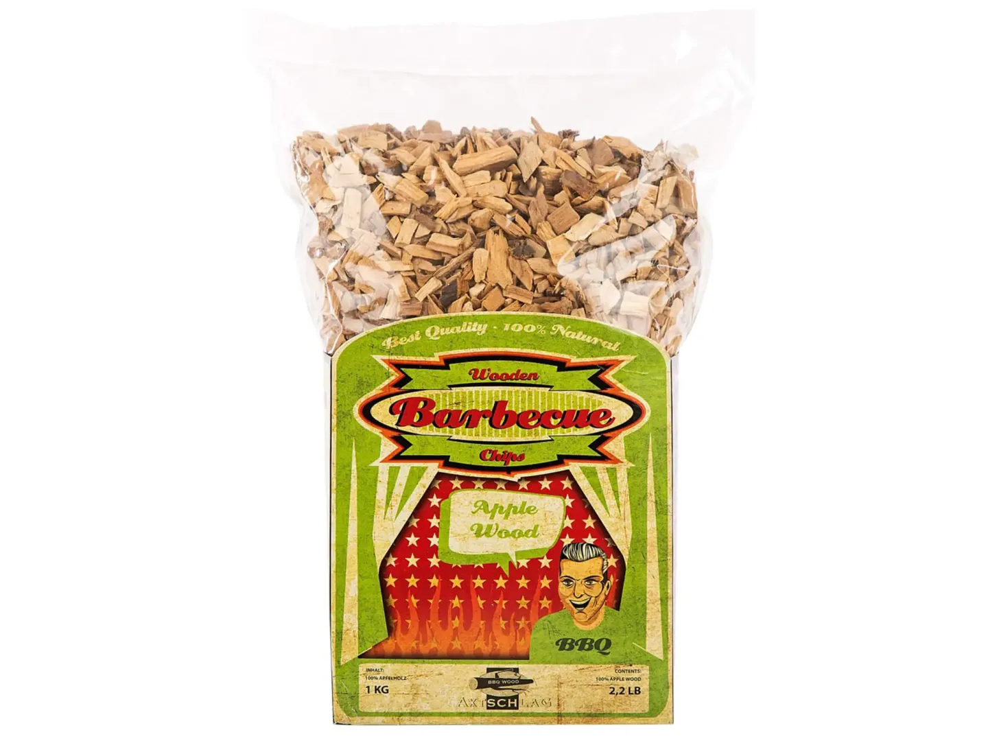 Blaser und Trösch Räucherchips Apfel 1 kg Braun | Schubiger Möbel