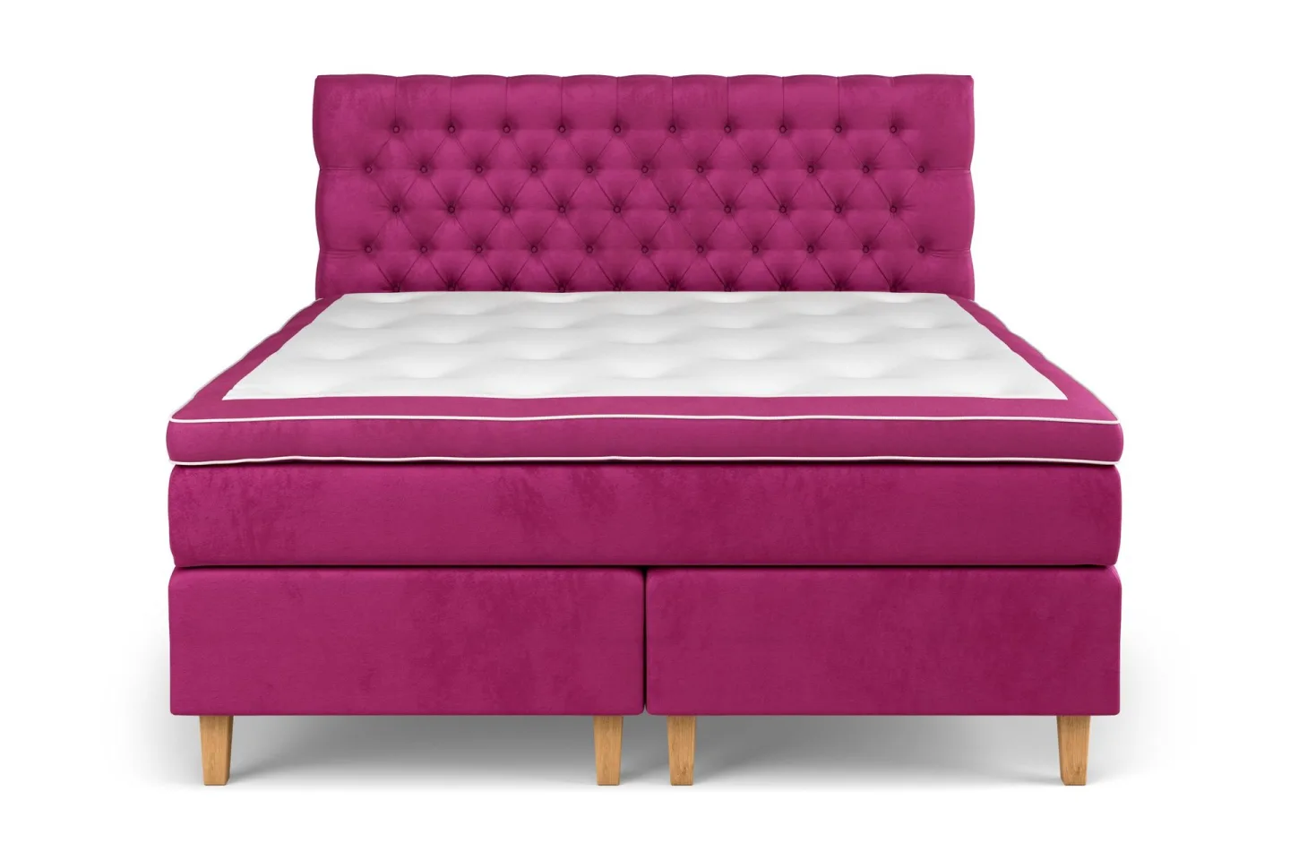 Celine Sängpaket 180x200 cm - Rosa/Sammet