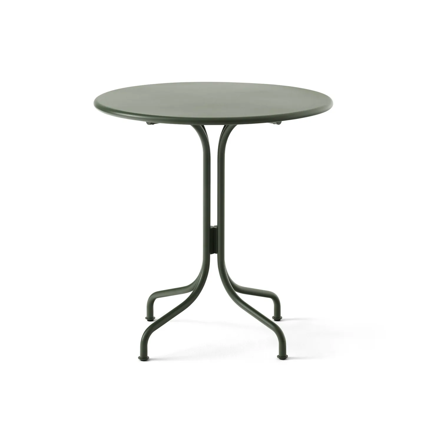 &Tradition - Thorvald SC96, Round Ø70 cm, Bronze Green - Småbord och sidobord utomhus - Space Copenhagen - Grön - Metall
