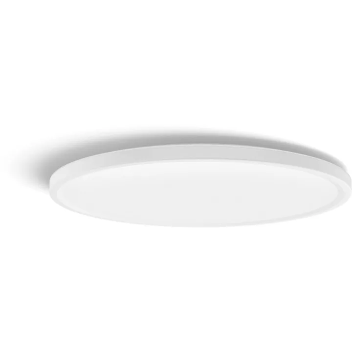 Deckenlampe Tento slim M Philips Hue Kunststoff weiss Ø 42.1cm - LED - Lichtfarbe: Warmweiss - Tageslichtweiss - LED Energiesparlampen
