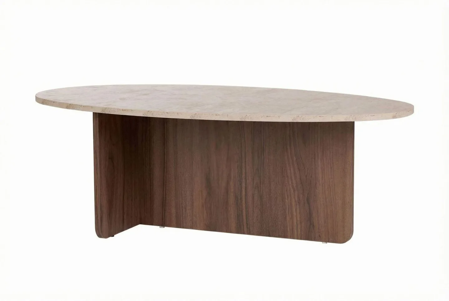 Ceyra Soffbord 120x40x65 cm - Travertine Walnut