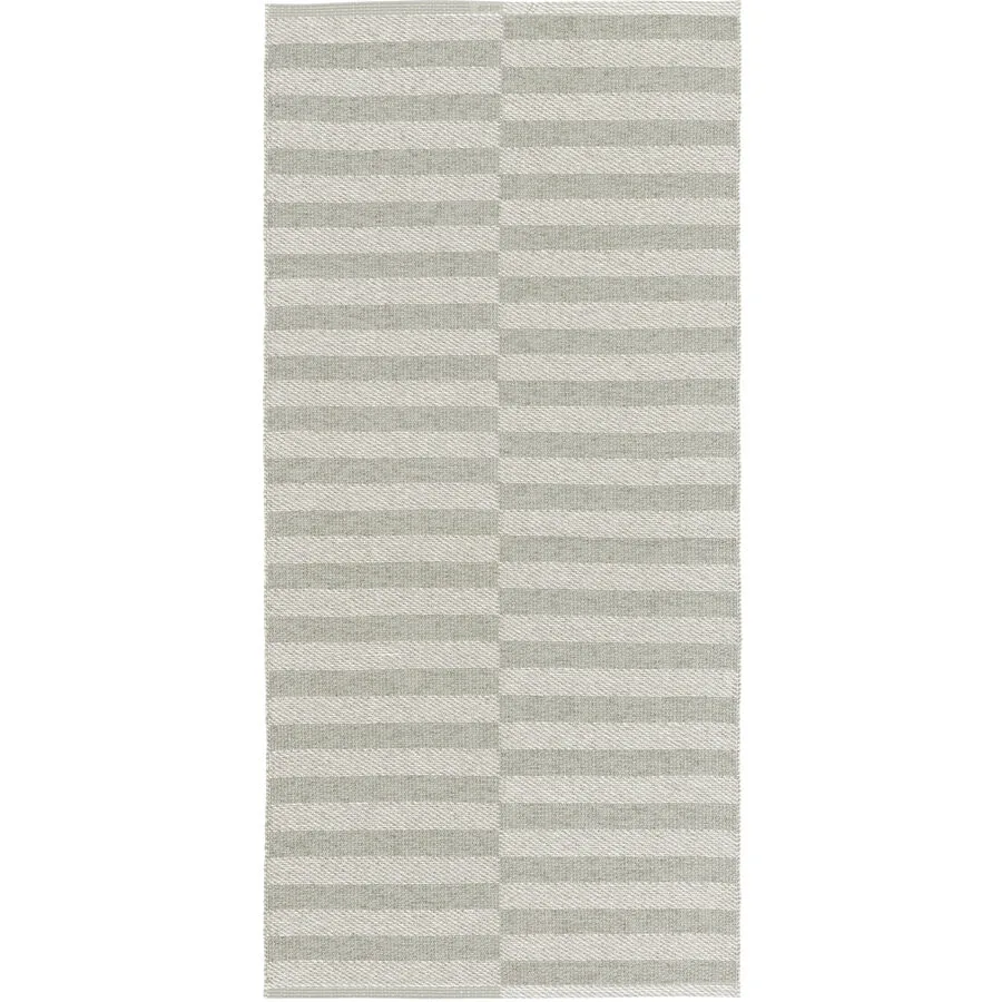 HORREDSMATTAN Outdoor-Teppich Irma grün Streifen Mischgewebe 70 x 100 cm