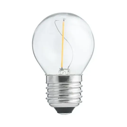 Unison E27 LED-Filament-Kugel 1 W 7,8 cm