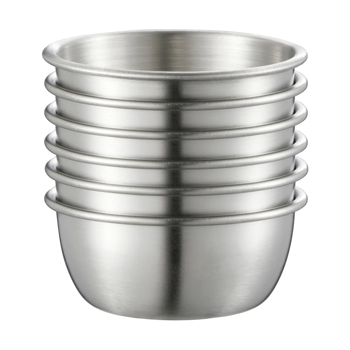 Dorre Dian Dipschalen 6er-Pack Silber
