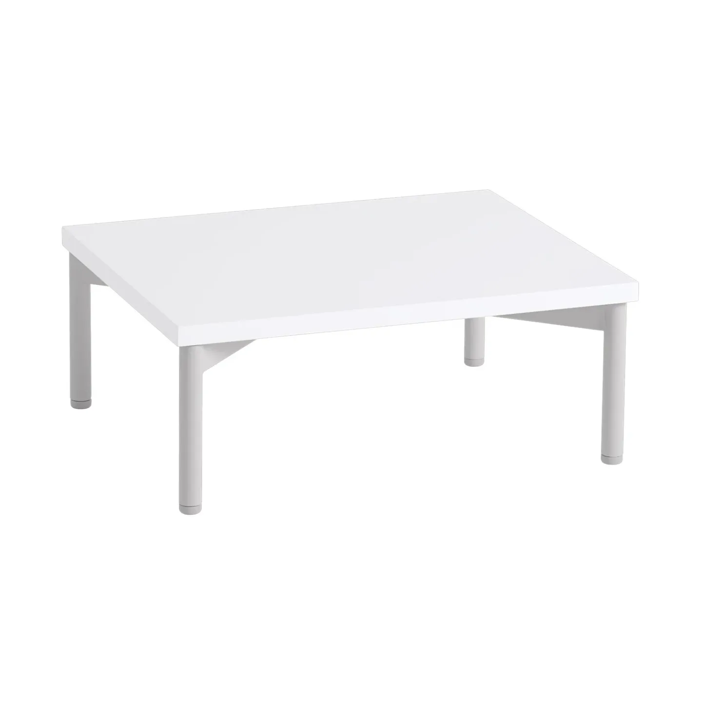 Muuto Stacked Aufbewahrungssystem Podium Tube Base 43,5x35 cm White-grey