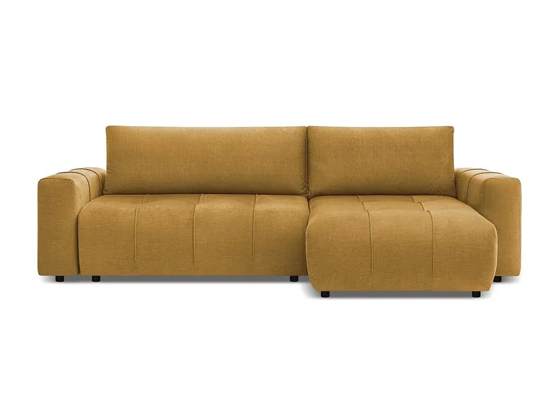 Ecksofa BOBOCHIC ARSENE Samt gelb