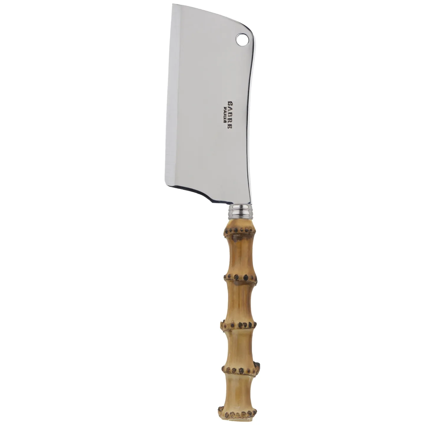 Sabre Paris - Panda Cheese Cleaver Bamboo - Kockknivar - Pascale Gelb - Metall