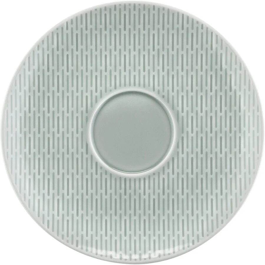 BAUSCHER Untertasse Scope Blau Porzellan 1.8 cm