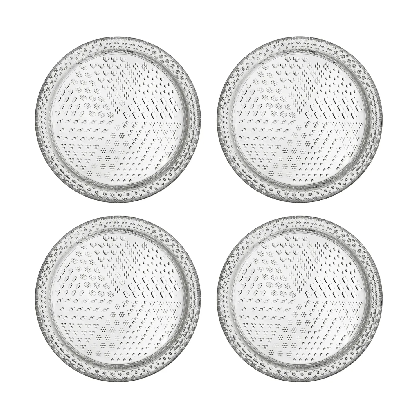 Iittala Tundra kleiner Teller Ø15cm 4er Pack Klar