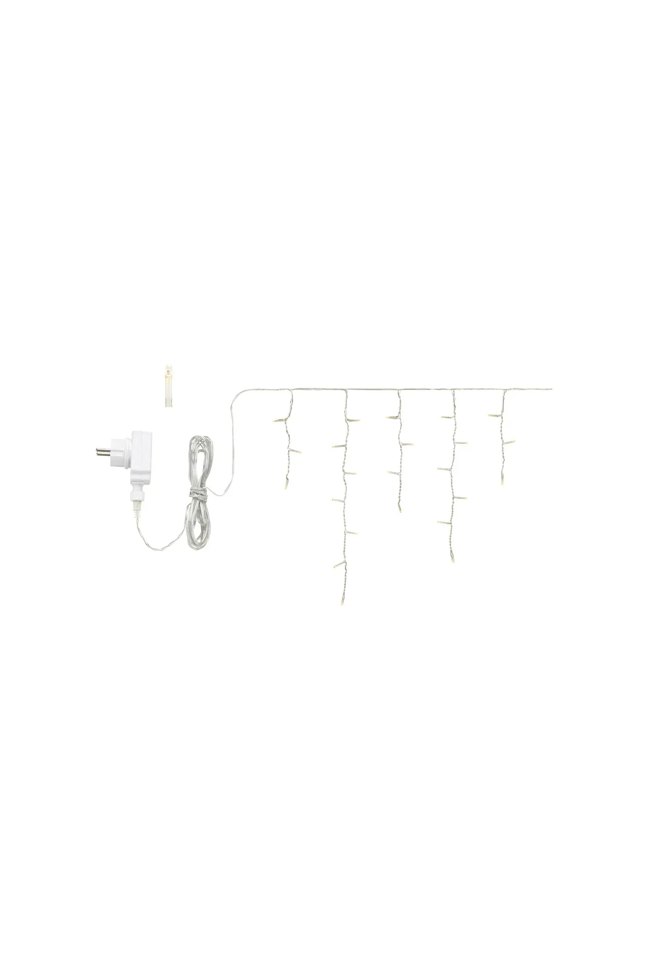 Glimra Lichterkette Eiszapfen IP44 LED