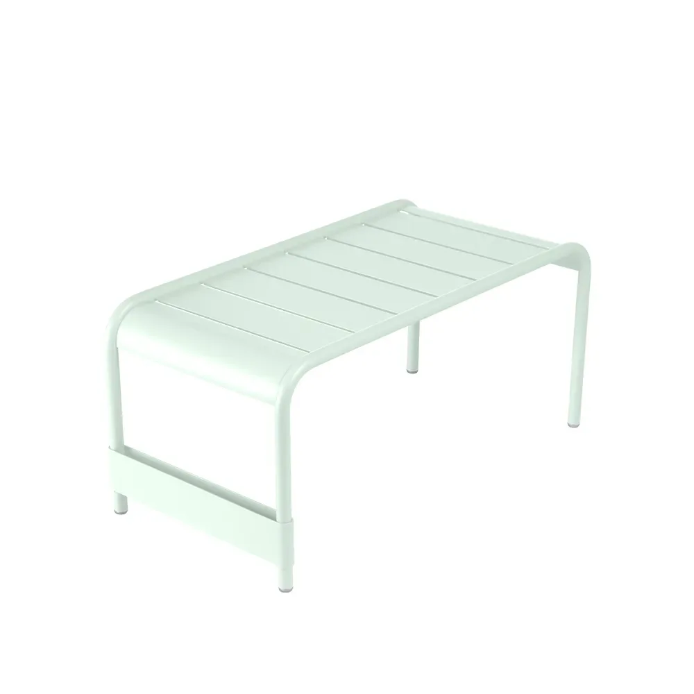 Fermob Luxembourg bord/fotpall Ice mint (grön), large