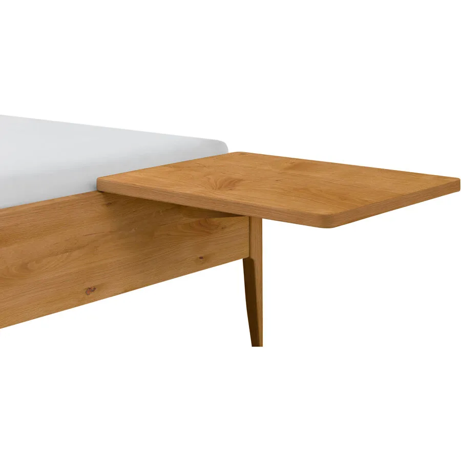 Hasena Nachttisch Castello Eiche Wildeiche massiv Massivholz B 48 H 9 cm