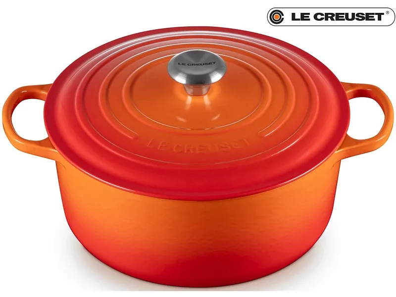 LE CREUSET Bräter SIGNATURE gusseisen rot