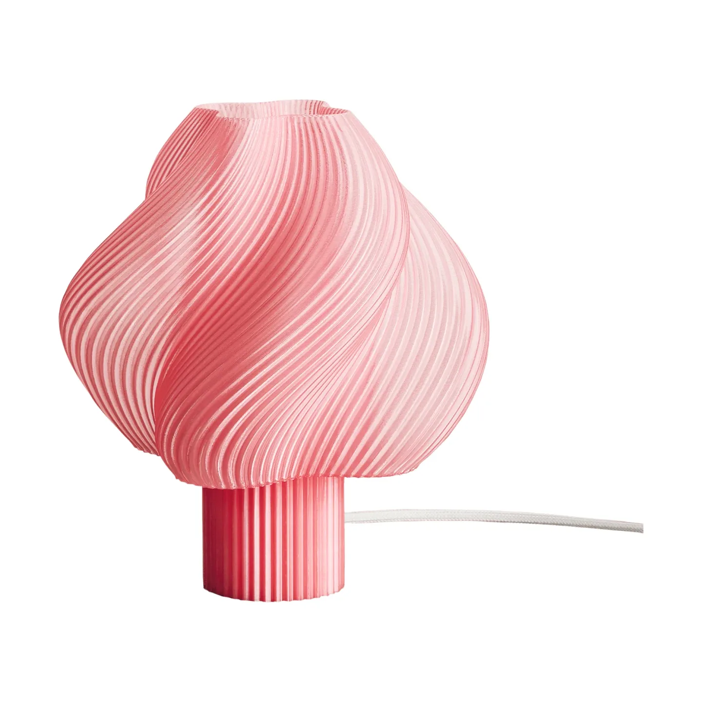 Crème Atelier Soft Serve bordslampa Peach sorbet, Regular, 26 cm