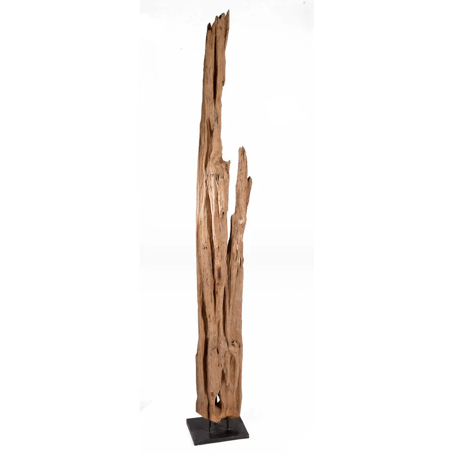 Dekoration Rimon Braun Holz 200 cm - Farbe: natur - Material: Teak