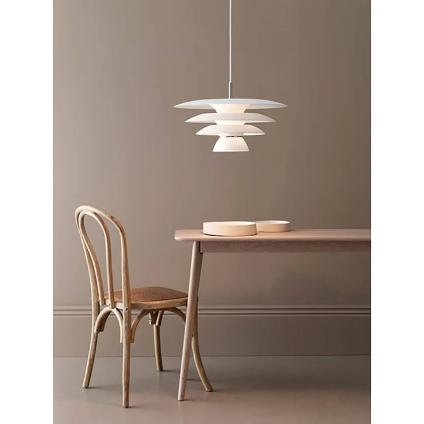 DaVinci Pendelleuchte Ø430 Matt Weiß - Belid - Esszimmer - Metall