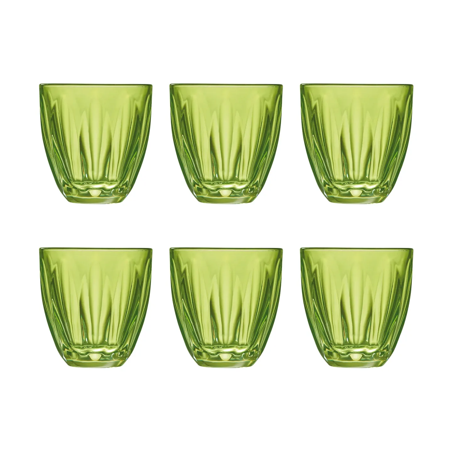 La Rochère Lily Wasserglas im 6-pack Kiwigrün