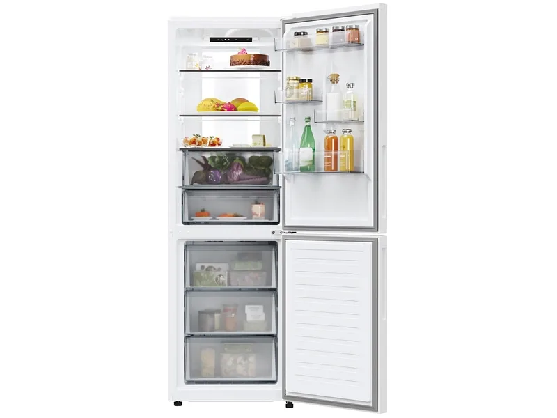 CANDY Kühl-Gefrierschrank-Kombi CNCQ4T618EW 355L No Frost