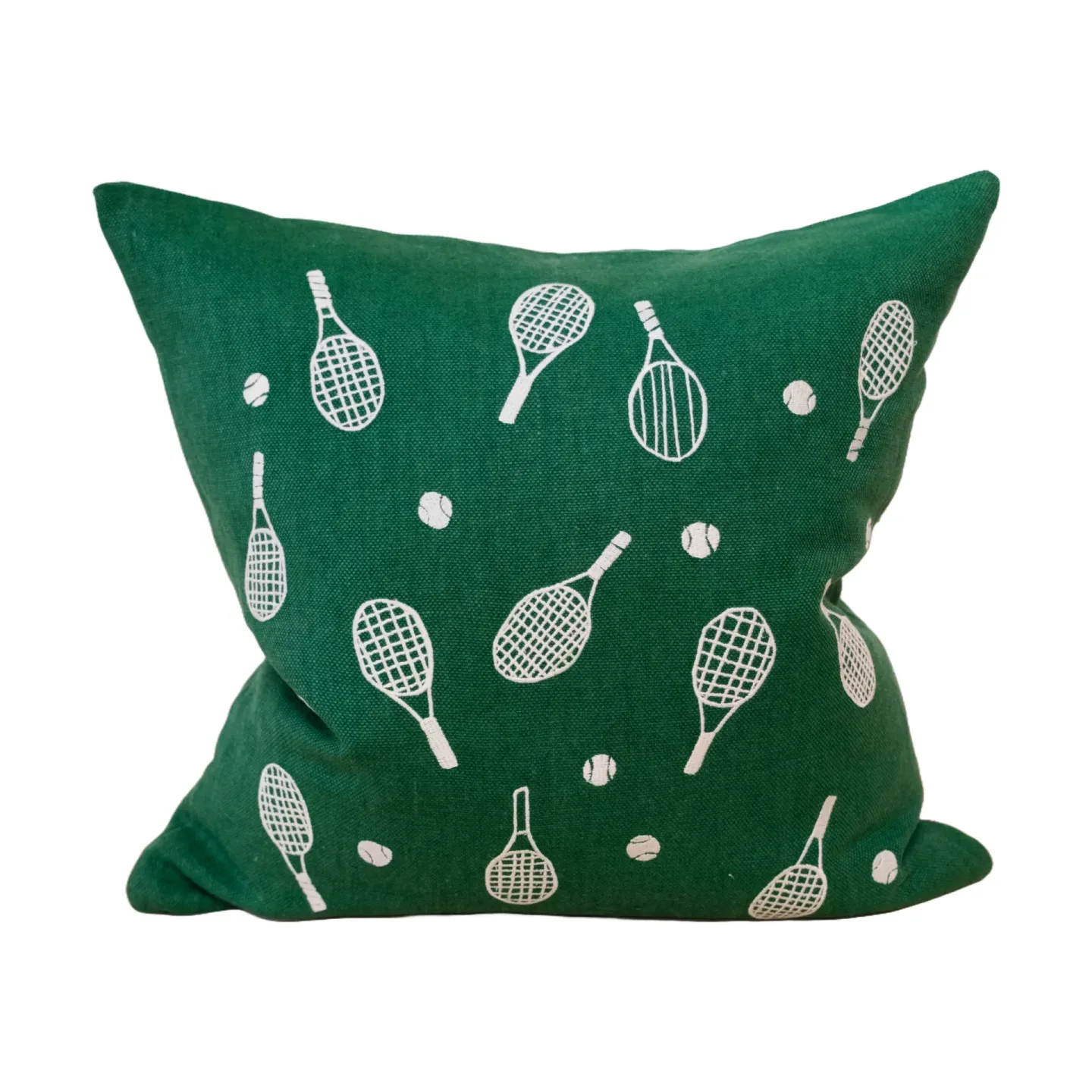 Fine Little Day Tennisracket kuddfodral 48x48 cm Green