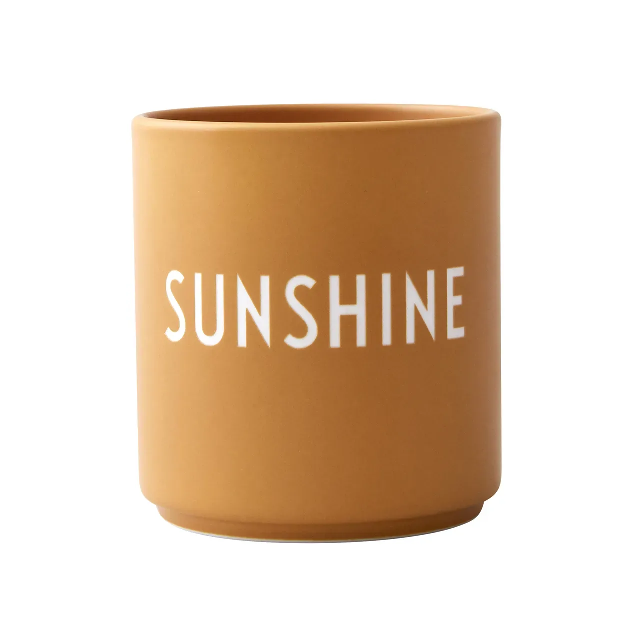Design Letters Design Letters favoritkopp 25 cl Sunshine (Gul)
