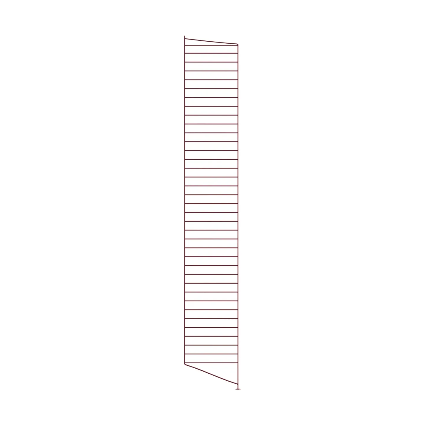 String String Bodenleiter Dunkelrot, 200x30 cm, 1er-Pack
