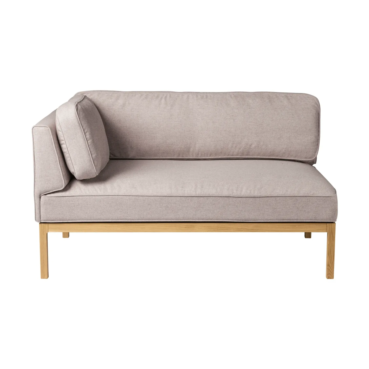 FDB Møbler L37 7-9-13 soffmodul vänster hörn 130 cm Stone-lacquered oak