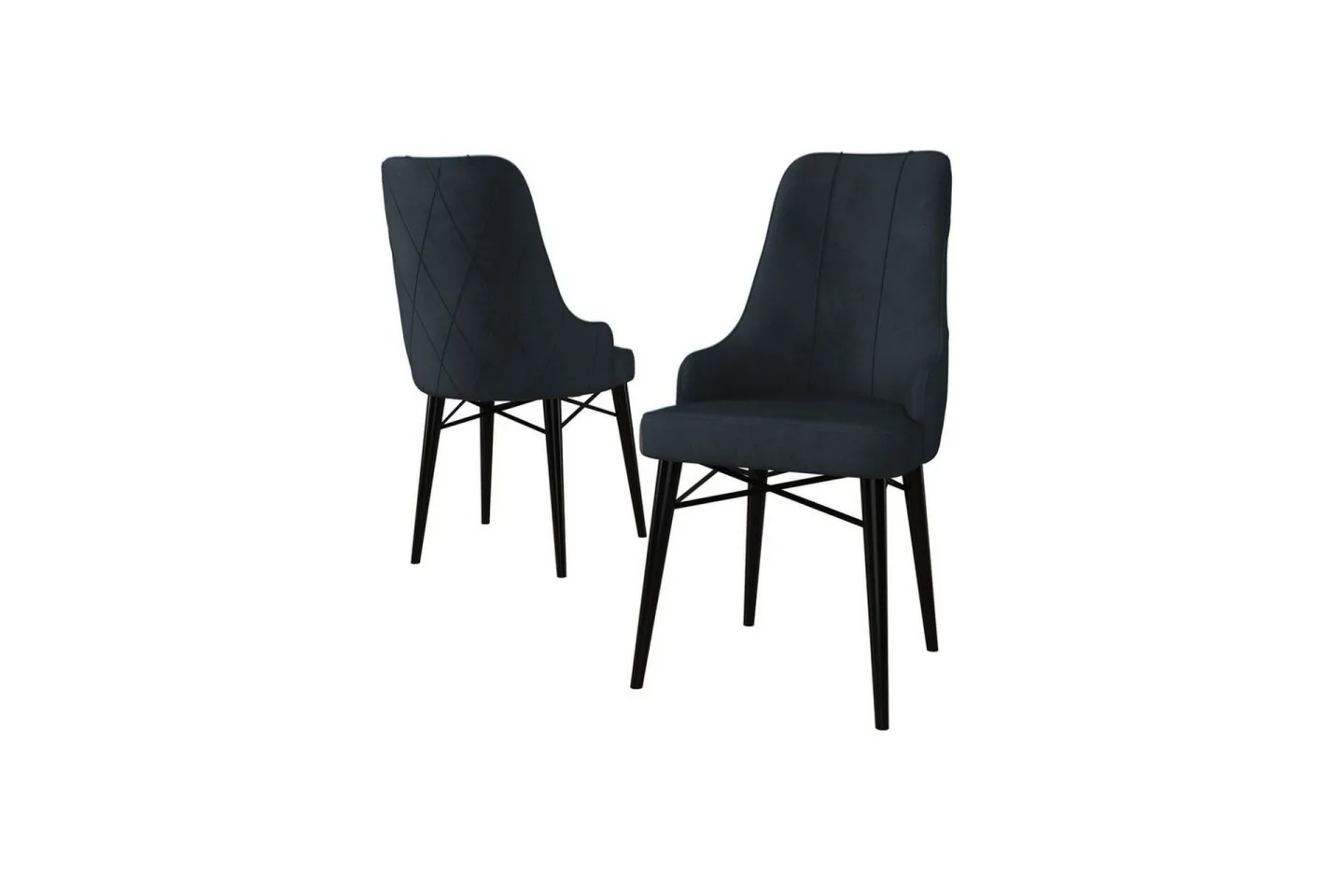 Matstol Puntoz Antracit / Svart - Antracit / Svart