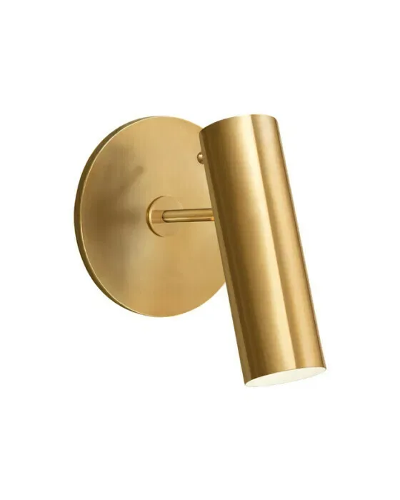 Lancelot Pivoting Light Antique Brass