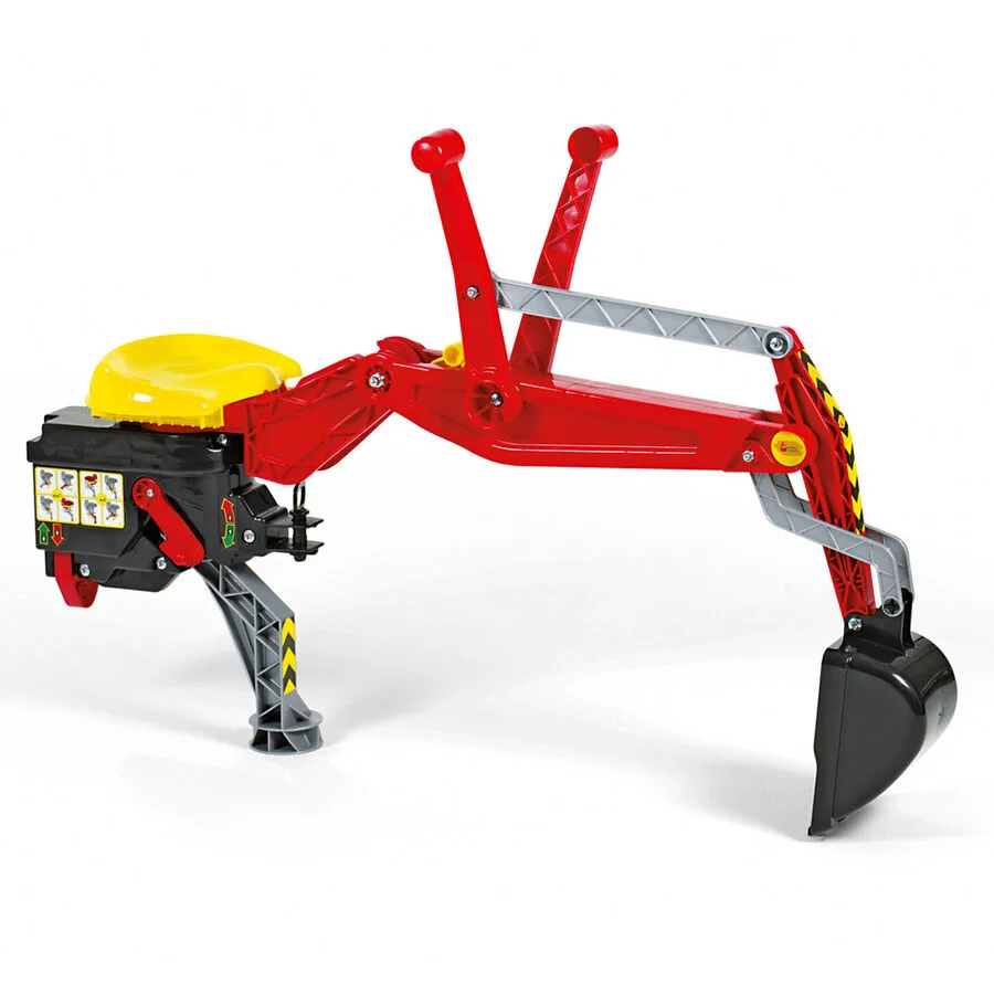 RollyHeckbagger Rolly Toys Rot Kunststoff