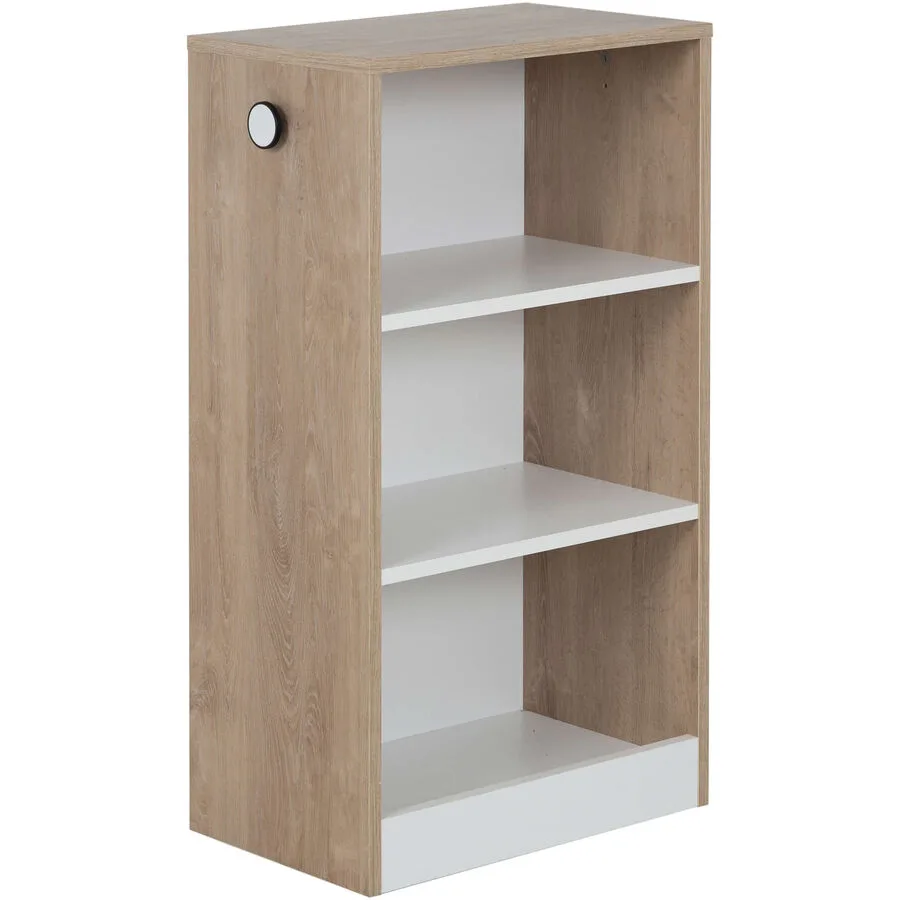 Galipette Bücherregal Murielle eiche, weiss Holzwerkstoff B 49 H 88 cm