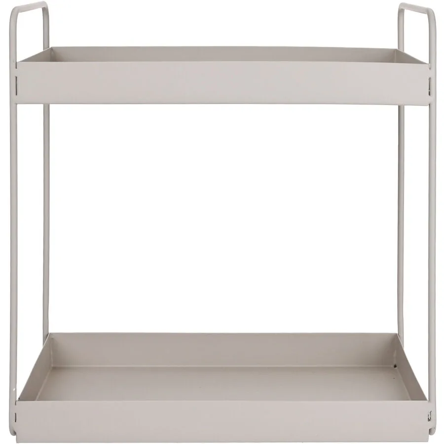 Dekoration Reduced creme Metall B 15 H 32 cm