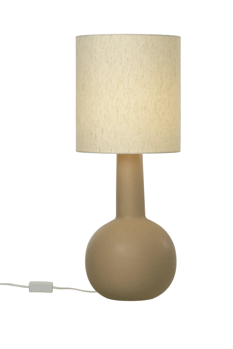 Aneta Lighting - Eleana 74cm - Bordslampa - Brun