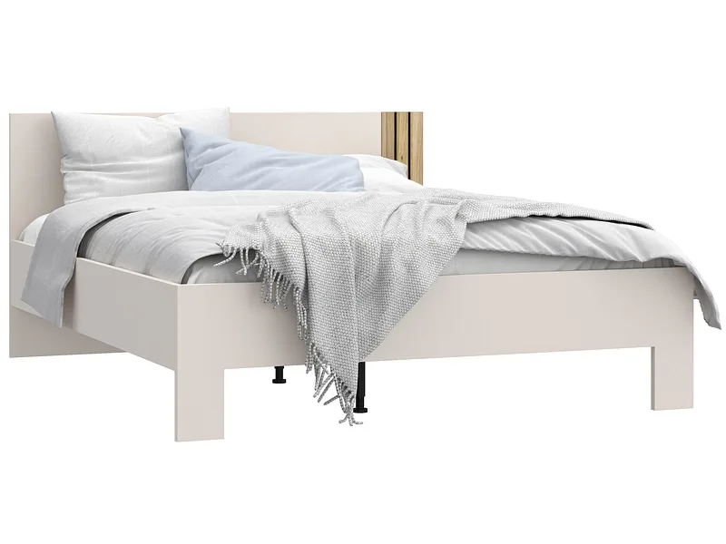 Bett MARBELLA 160x200cm spanplatte beige