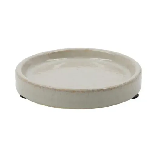Meraki Datura Seifenhalter Ø12,5 cm Shellish grey