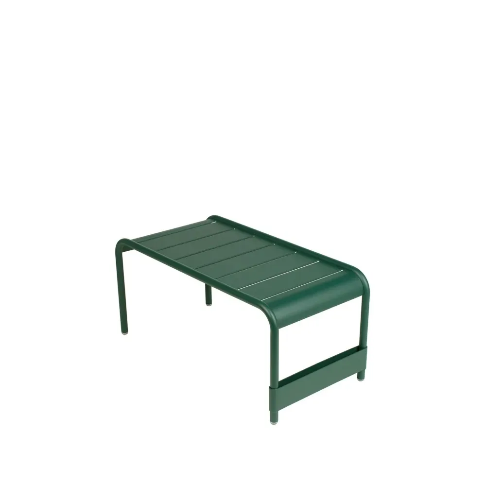 Fermob Luxembourg bord/fotpall Cedar green (grön), large