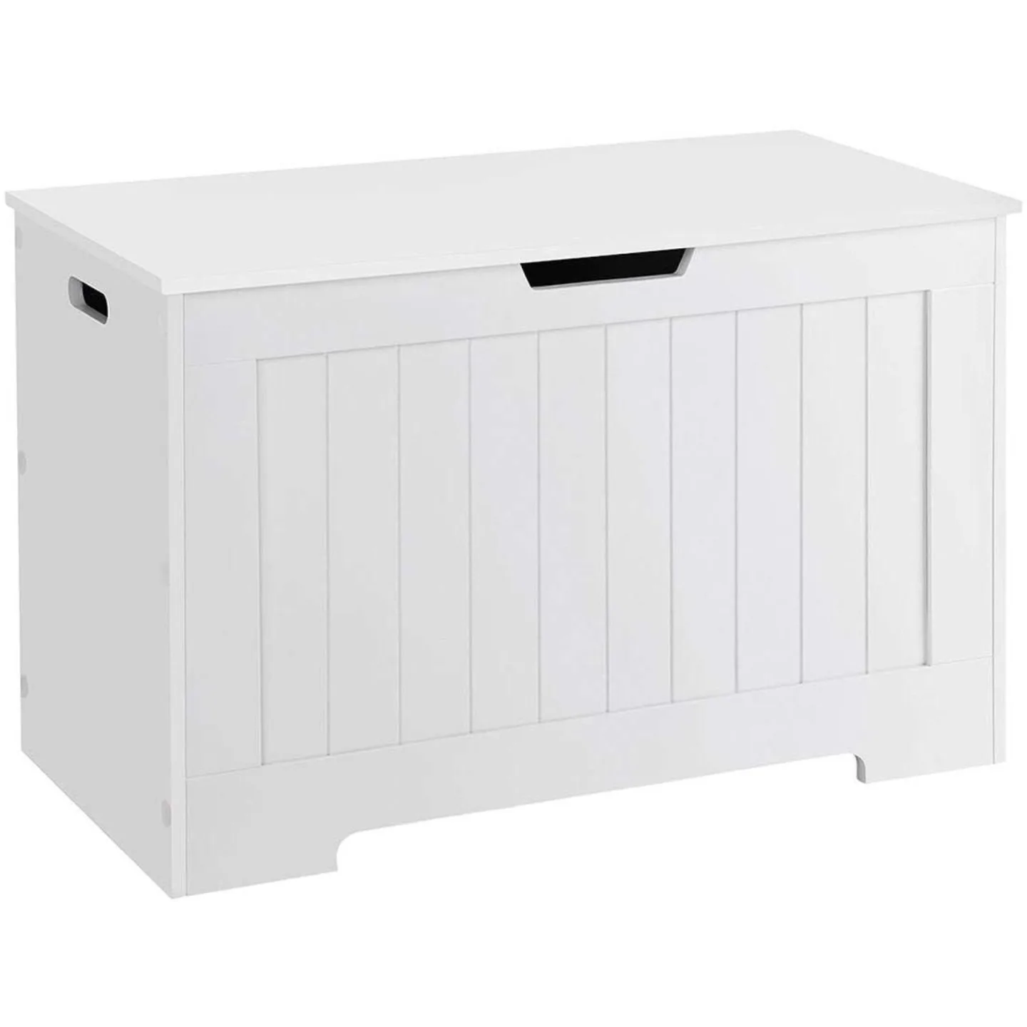 Truhe VASAGLE Weiss B 76 cm - Material: Holz - Truhe