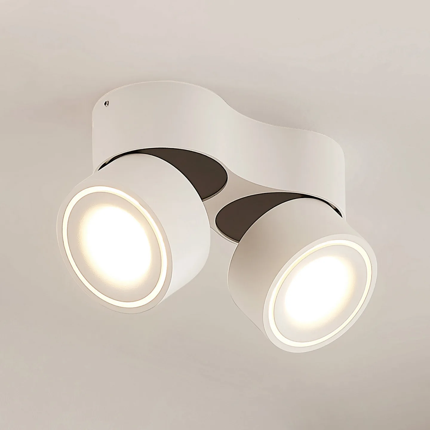 Rotari 2 Aufgesetzter Spot 2x8,9W White - Arcchio - Flurbereich - Modern - Aluminium - Mehrflammig