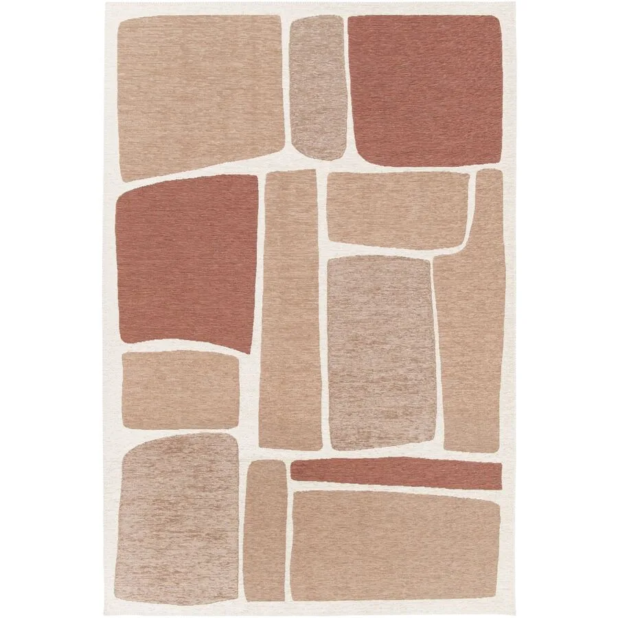 Teppich Vora Rot Polyester 80 cm 150 cm