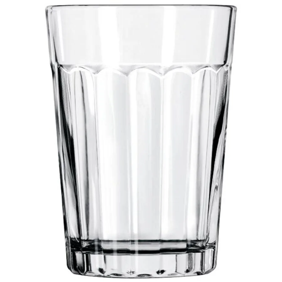 Trinkgläser-Set Paneled Tumblers Transparent Glas 0.251 l