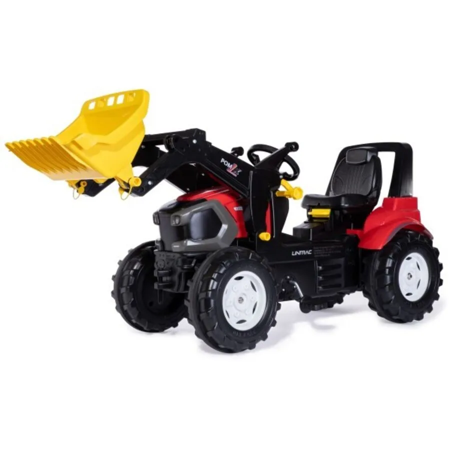 RollyFarmtrac Lintrac Rolly Toys Rot/Schwarz Kunststoff