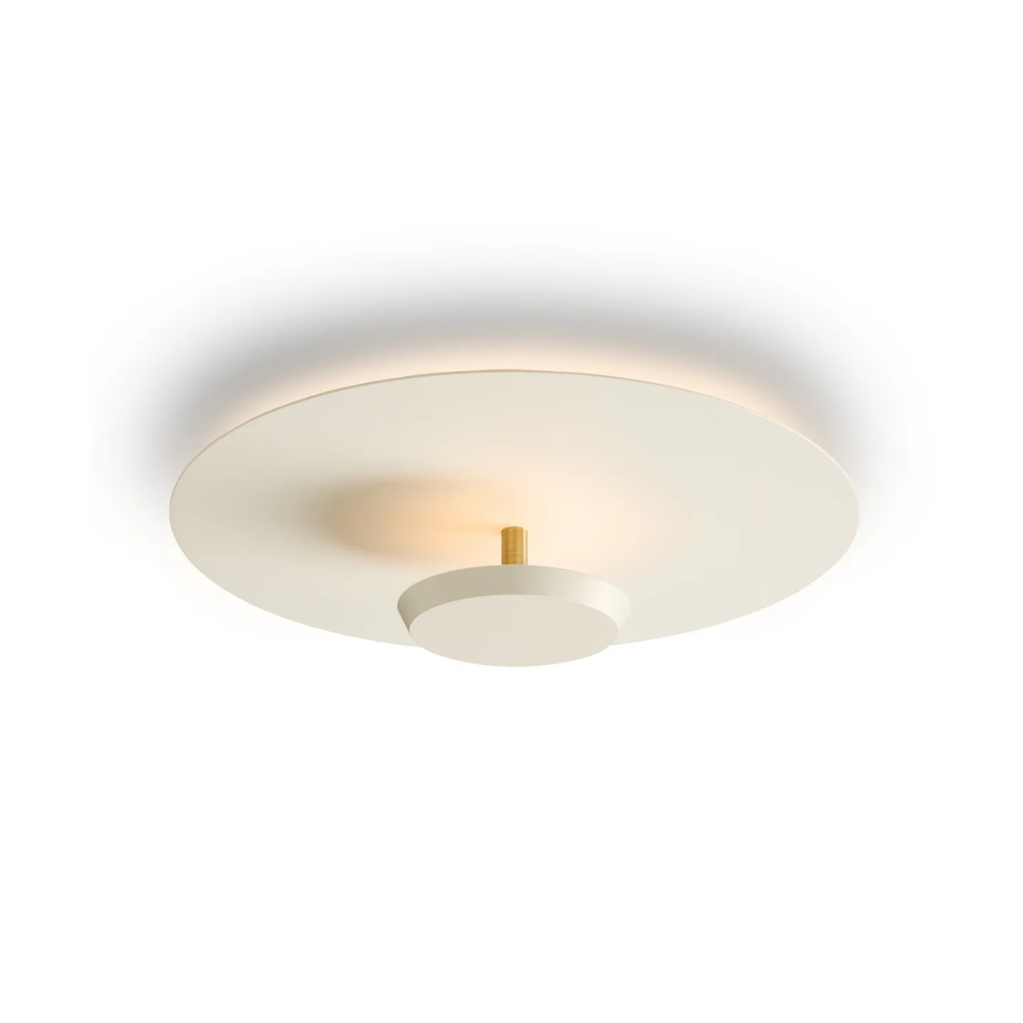 AIR LED-Deckenleuchte, Ø 40 cm, weiß, stepdim - Halo Design - Wohnzimmer - Metall - Einflammig