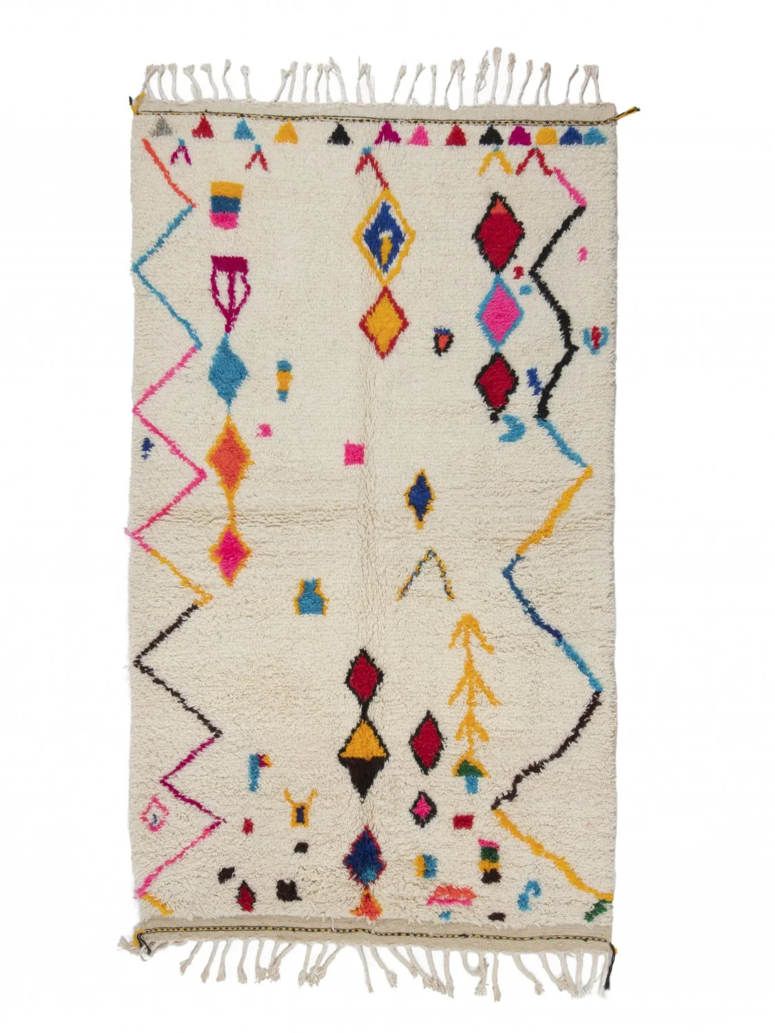 Kelim-teppe Marokkansk Azilal 260 x 150 cm (Størrelse: 260 x 150 cm)